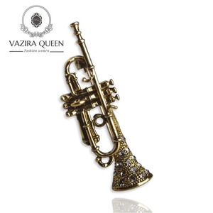 VQ Trumpet Brooch